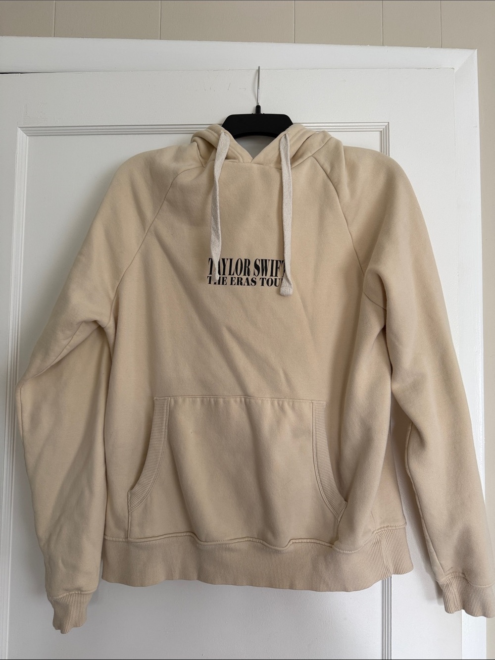 Taylor Swift Beige Eras Tour Pullover Hoodie